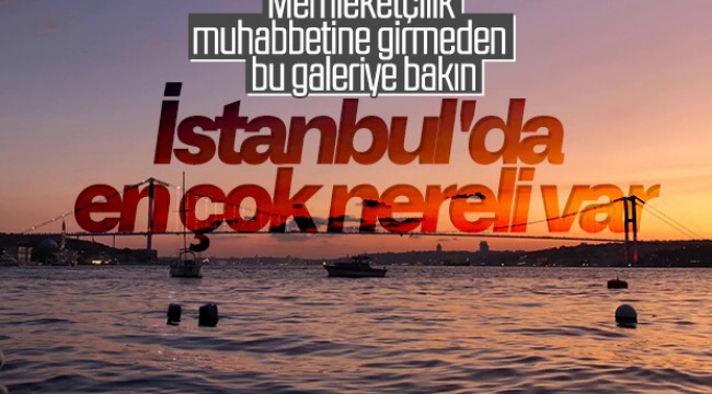 İstanbul'da en çok hangi şehirden insanlar yaşıyor