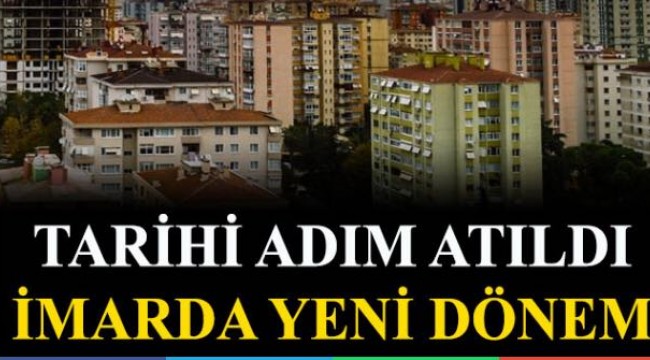 Belediyeler'de İmar'da yeni dönem