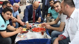 BAŞKAN DR.KERİMOĞLU "İÇİNİZDEN BİRİYİM ,BİZ RANTÇI DEĞİL HALKÇIYIZ"