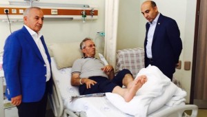 BAŞKAN DR.KERİMOĞLUNDAN AK PARTİLİ SERVET TORAMANA ZİYARET