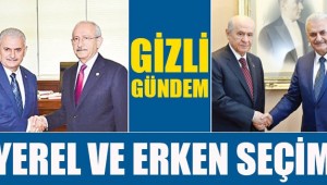 Gizli gündem yerel ve genel erken seçim