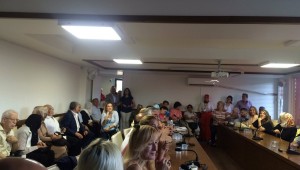 BAKIRKÖY AK PARTİ DE, YOĞUN KATILIMLI BAYRAMLAŞMA