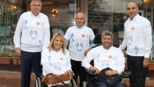 CHP"Lİ BELEDİYE BAŞKANLARINDAN OMURİLİK FELÇLİLERİNE DESTEK