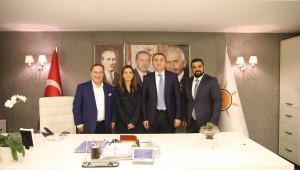 AK PARTİ İL BAŞKANI SELİM TEMURCİ,BAKIRKÖY AK PARTİYE ZİYARET ETTİ