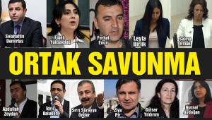 HDP’lilerden ortak savunma