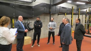 Bakırköy kaymakamı Adem Öztürk özel spor salonlarını denetledi