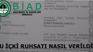 BU İÇKİ RUHSATI NASIL VERİLDİ?