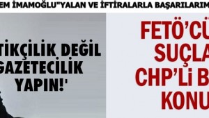 CHP"Lİ BAŞKAN EKREM İMAMOĞLU"YALAN VE İFTİRALARLA BAŞARILARIMIZ GÖLGELENEMEZ"