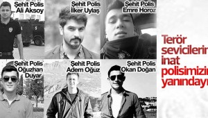 İstanbul'daki terör saldırısında şehit olan polislerimiz,canlarımız