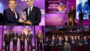 BAŞKAN DR. KERİMOĞLU"NA BİR ÖDÜL DAHA,YILDIZ TEKNİK ÜNİVERSİTESİN"DEN