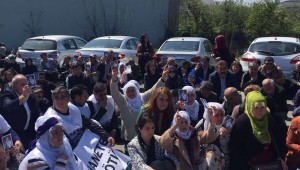 Bakırköy Cezaevi önünde eylem