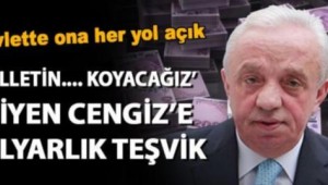 Cengiz'e bütçeden milyarlık avantaj