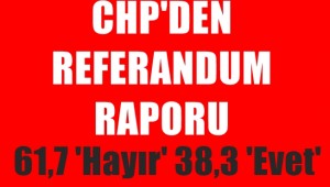 CHP'den referandum raporu