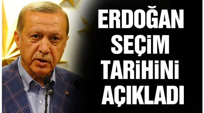 Seçim tarihi belli oldu