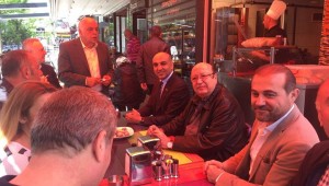 BAŞKANLAR ,BAKIRKÖY DÖNERCİSİNDE BULUŞTULAR