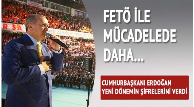 CUMHURBAŞKANI"İTİRAFÇILIK OYUNLARIYLA MÜCADELENİN SULANDIRILMASINA İZİN VERMEYECEĞİZ"