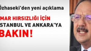 'İmar hırsızlığı için İstanbul ve Ankara'ya bakın'