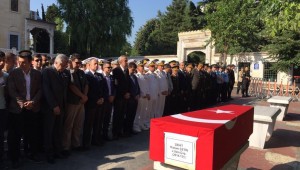 Şehit Çetin, Son Yolculuğuna , Ataköy Camiinden Uğurlandı