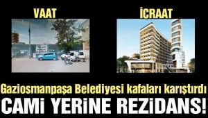 AKP Belediye,Cami yıkıp rezidans yaptılar