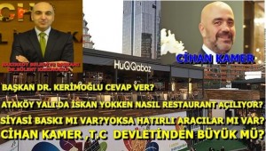 AKP İŞADAMI'NDAN ,İSKANSIZ YERE,KAÇAK RESTAURANT