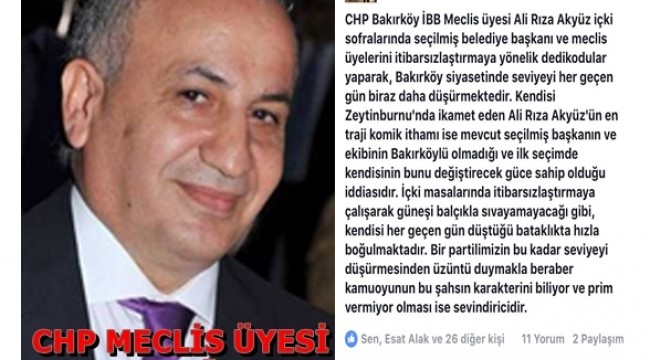 YAHYA GÖKTAŞ'TAN,ALİ RIZA AKYÜZ'E SERT SÖZLER