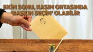 'Hükümet erken seçime gitmeyecek, baskın seçim yapacak'