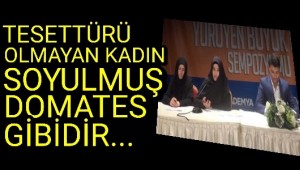 MİLYONLARCA KADINA ŞOK BENZETME! BU NASIL ZİHNİYET?