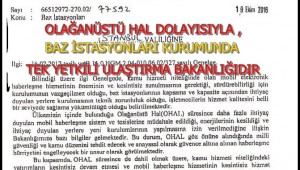 BAZ İSTASYONLARININ KURULUMUNDA TEK YETKİLİ ULAŞTIRMA BAKANLIĞIDIR