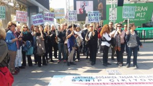 CHP ve HDP Milletvekillerinin katılıyla Bakırköy Ruh ve Sinir Hastalıkları Hastanesi için eylem