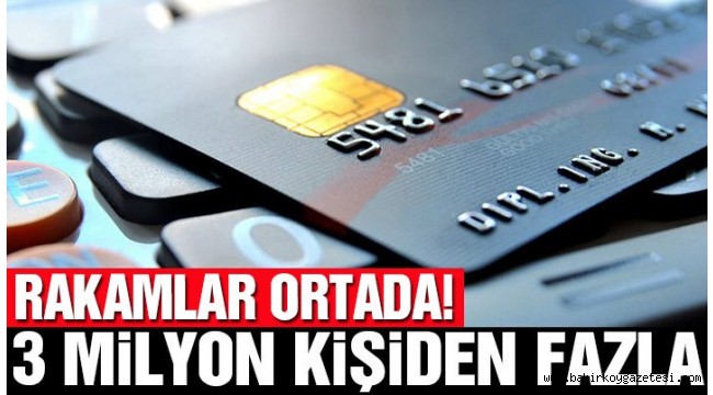 Kredi kartı borcu ödenemiyor