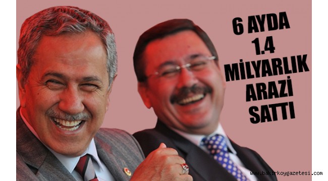 Melih Gökçek gider ayak Ankara'yı 'parsel parsel' satmış