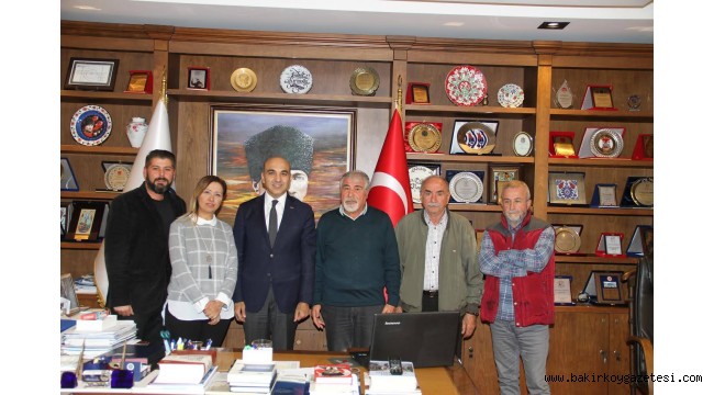 BAŞKAN DR. KERİMOĞLU'NA DESTEK ZİYARETİ