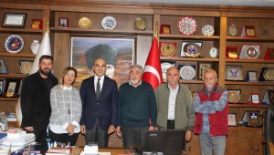 BAŞKAN DR. KERİMOĞLU'NA DESTEK ZİYARETİ