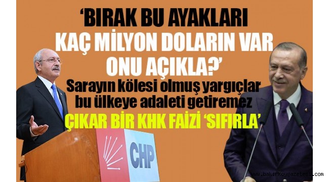 CHP lideri Rasim Ozan'a sert çıktı, Erdoğan'a rest çekti