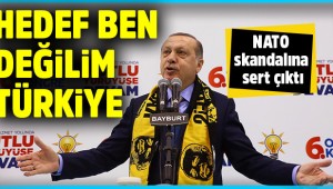 Erdoğan'dan NATO çıkışı: Hedef ben değilim Türkiye