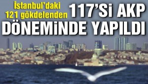 AKP Döneminde İstanbul'daki 121 gökdelenin 117'si yapıldı