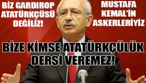 Kılıçdaroğlu uyardı: Onlar CHP'li olamazlar