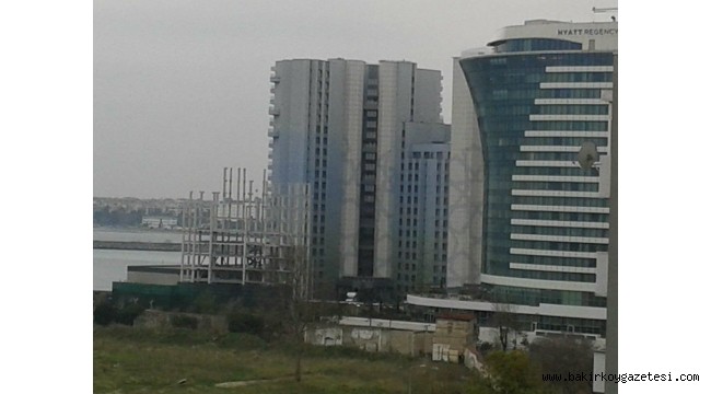 ATAKÖY SAHİLİNDEKİ HYATT REGENCY HOTEL'İN KAÇAĞI