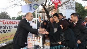 BAŞKAN DR. KERİMOĞLU ÇORBA DAĞITTI
