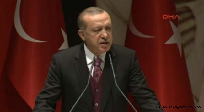 Erdoğan kürsüde kaldığı 40 dakikanın 13'ünde Kılıçdaroğlu'nu eleştirdi