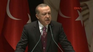 Erdoğan kürsüde kaldığı 40 dakikanın 13'ünde Kılıçdaroğlu'nu eleştirdi