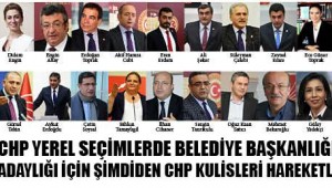  İSTANBUL'DA CHP İLÇE BELEDİYE BAŞKANLIĞINA YOĞUN TALEP
