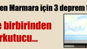 Profesörden Marmara için 3 deprem tahmini… Üçü de birbirinden korkutucu…