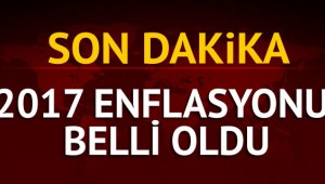 2017 enflasyonu belli oldu