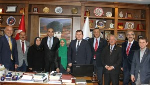 Başkan Kerimoğlu'na Muhtarlar Federasyonundan ziyaret