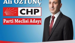 CHP 'NİN SEVİLEN İSMİ ALİ ÖZTUNÇ , PARTİ MECLİSİNE YENİDEN ADAY