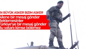 Mehmetçik'ten operasyon mesajı: İstikamet Kızıl Elma