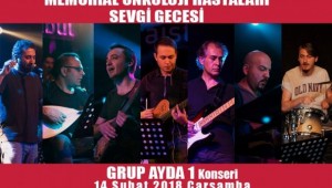 BAKIRKÖY'DE ONKOLOJİ HASTALARI İÇİN SEVGİLİLER GÜNÜ'NDE GRUP AYDA 1 KONSERİ