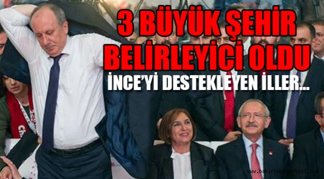 Kılıçdaroğlu'nu hangi iller destekledi?