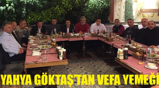 Yahya Göktaş'tan Vefa Yemeği